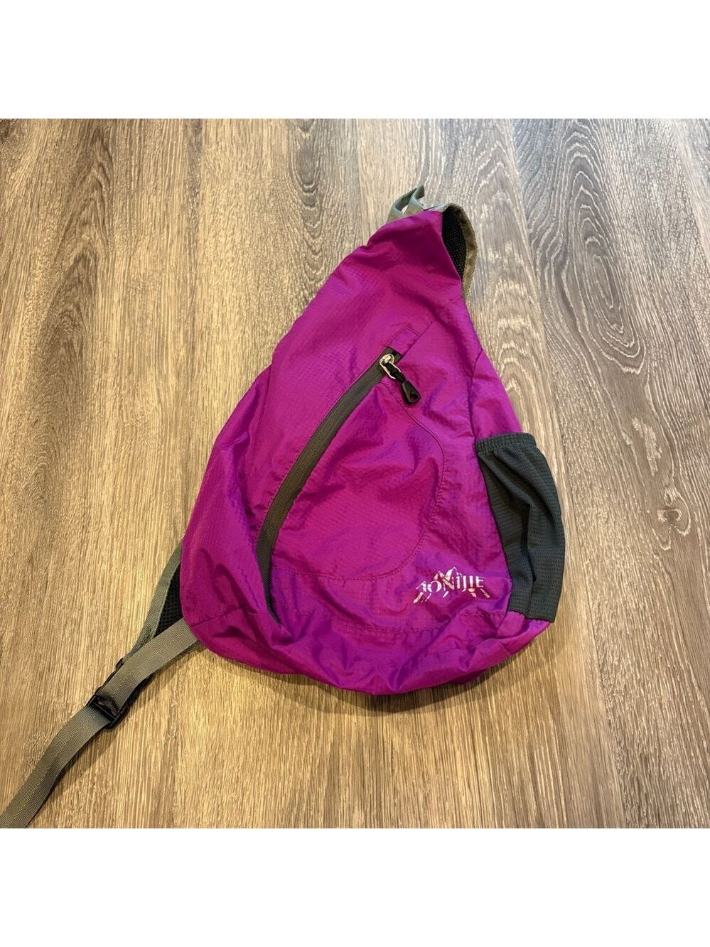Vibrant Purple Crossbody Sling Backpack by Aonijie - Picture 1 of 5